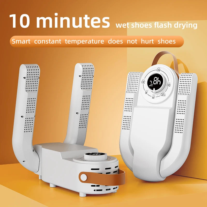 Q1 Intelligent Timer Shoe Dryer Adjustable Dryer Quick Drying Deodorizing Sterilizing Shoe Dryer Household Shoe Warmer Heater